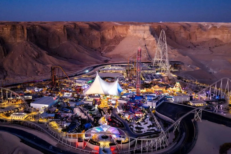 Qiddiya Six Flags Entry Tickets - Riyadh's Latest Attraction One-day combo ticket