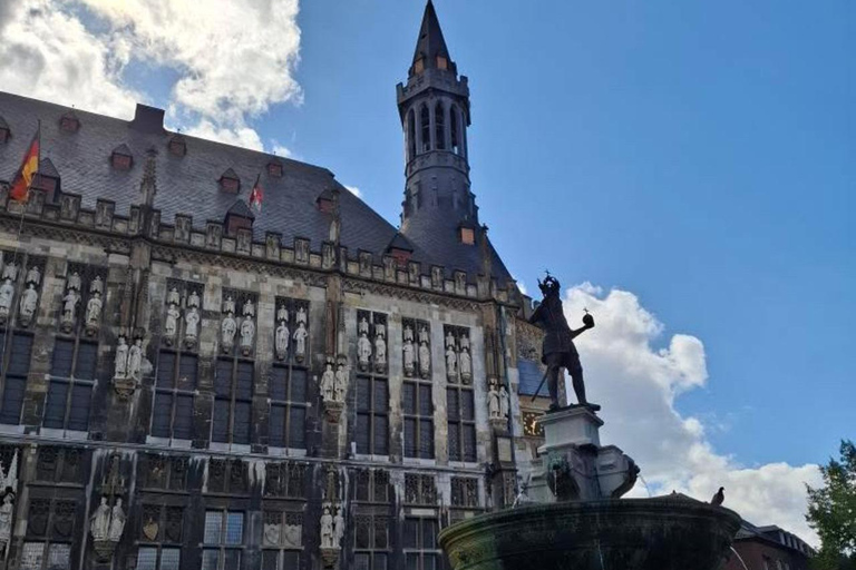 Cologne: Aachen Guided Tour with Carolus Thermen Entry
