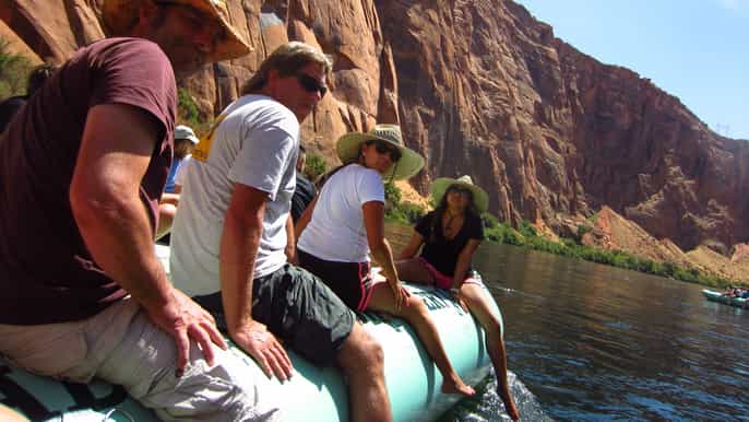 from flagstaff or sedona fullday colorado river float trip