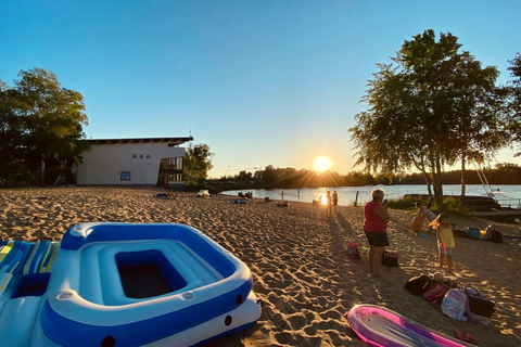 Berlin: Bike Tour into the nature with Wakeboard option Berlin: Guided Gravel Bike Tour with Wakeboard Session