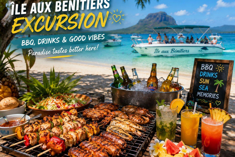 Mauritius: Île aux Bénitiers Dolphin watching All Inclusive Île aux Bénitiers - All Inclusive – Shared Navette Transfer