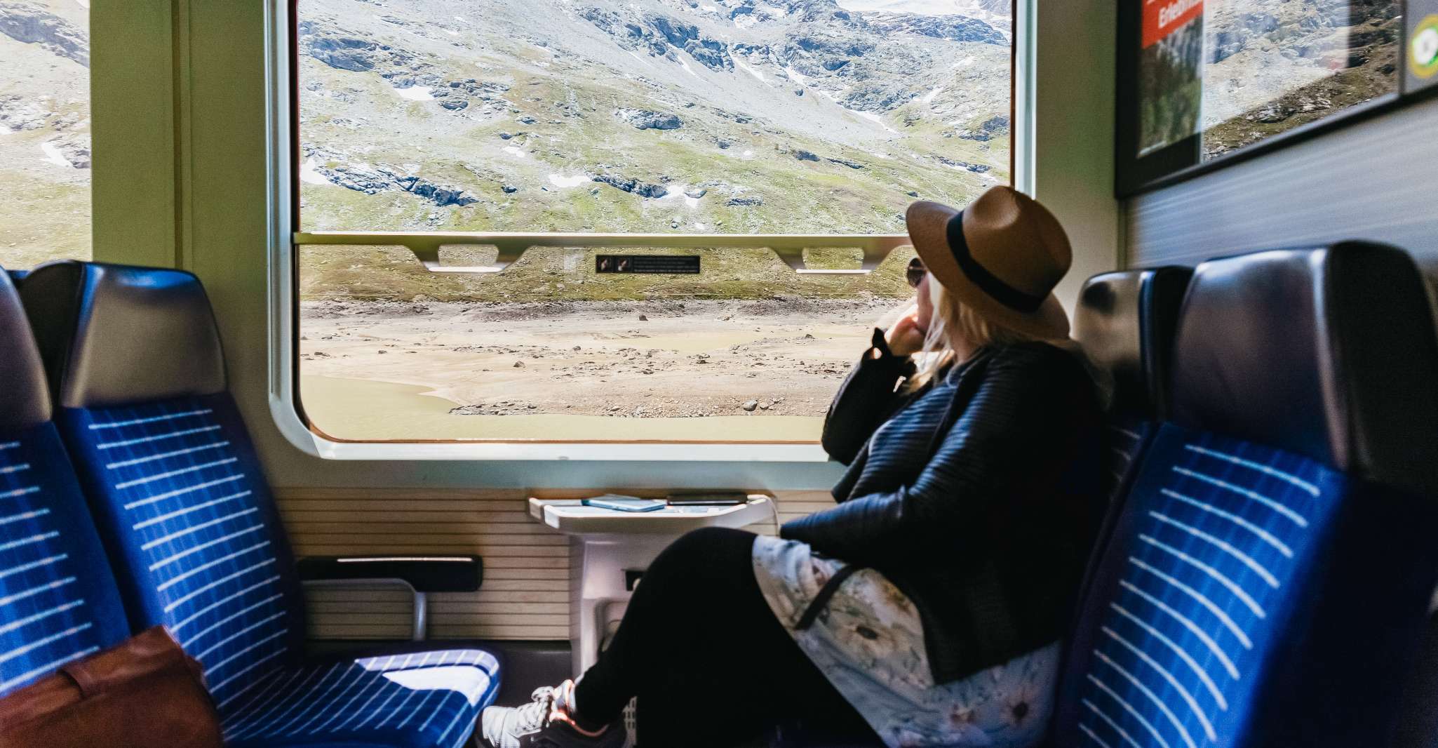 Tirano to St. Moritz, Bernina Red Train Return Day-Ticket - Housity