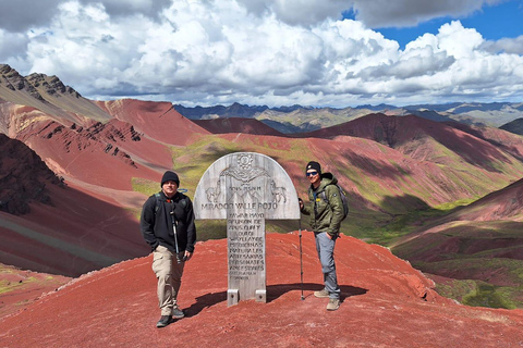 Från Cusco: Färgernas berg och den röda dalen på ATVfrån cusco:Red valley + vinikunka mountain/double seat atv/