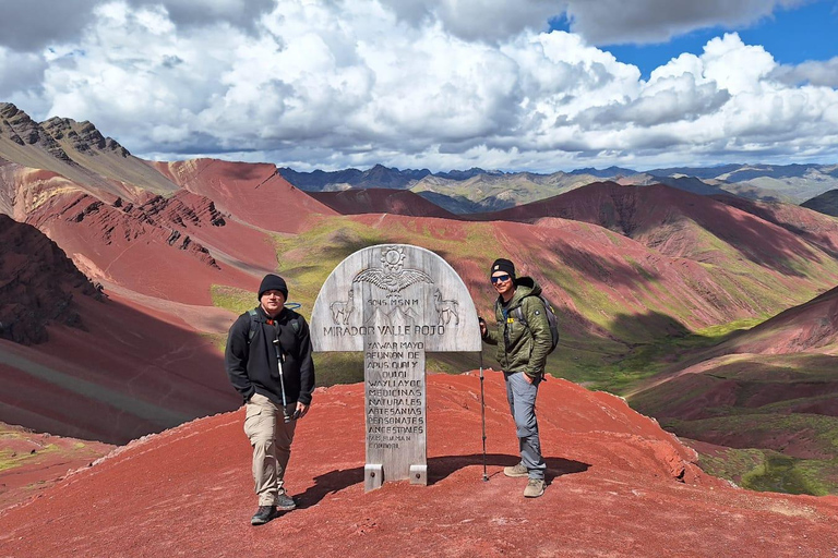 Från Cusco: Färgernas berg och den röda dalen på ATVfrån cusco:Red valley + vinikunka mountain/double seat atv/