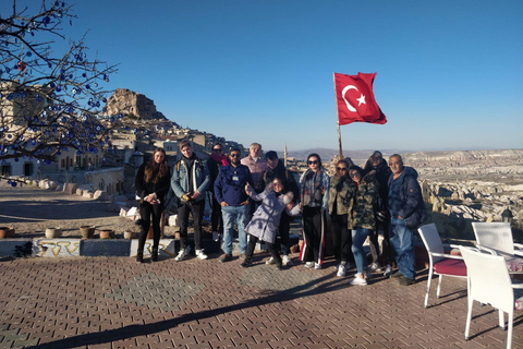 Tour verde della città di Cappadocia Città sotterranea e monastero di Selime