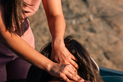 Santorini : Petra Spa Therapy at Kamari's Black Beach Couple Massage