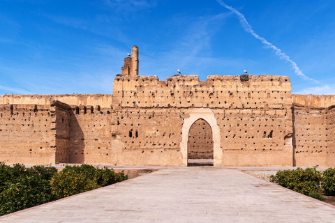 Marrakech: El Badi Palace Entry Ticket & Souvenir Postcard