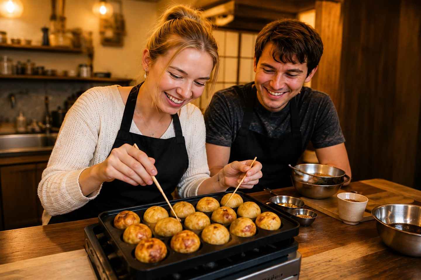 Osaka: Takoyaki, Okonomiyaki, and Onigiri Cooking Class - Osaka: Takoyaki, Okonomiyaki, and Onigiri Cooking Class