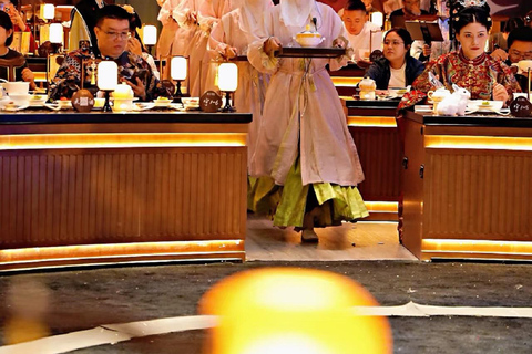 Beijing: Imperial Themed Banquet with Opera and Costume Lunch/Dinner 4th-6th Row Seat (Most Discounted)