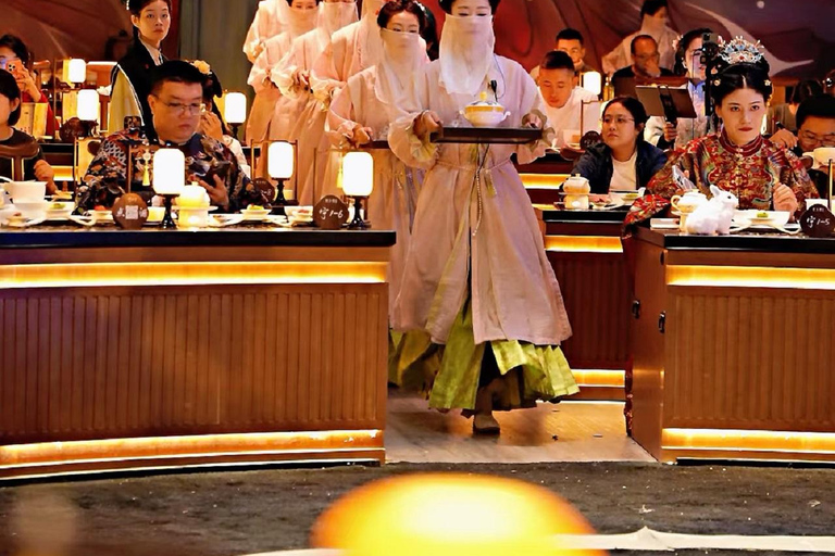 Beijing: Imperial Themed Banquet with Opera and Costume Lunch/Dinner 4th-6th Row Seat (Most Discounted)