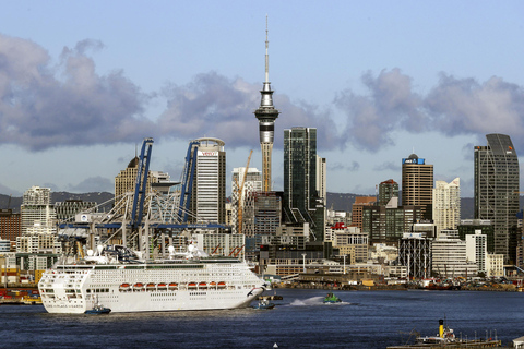 Auckland: Stadshotelvervoer van/naar cruiseschip in minibus