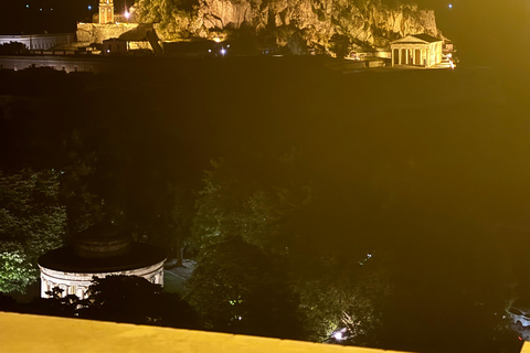 Corfu: Night Walking Tour with Rooftop Drink