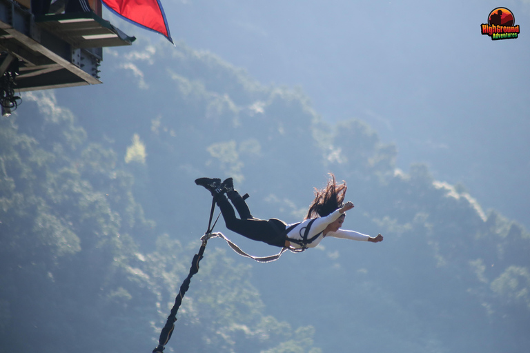 Pokhara: Bungee Jump and Skyscreamer Swing Combo