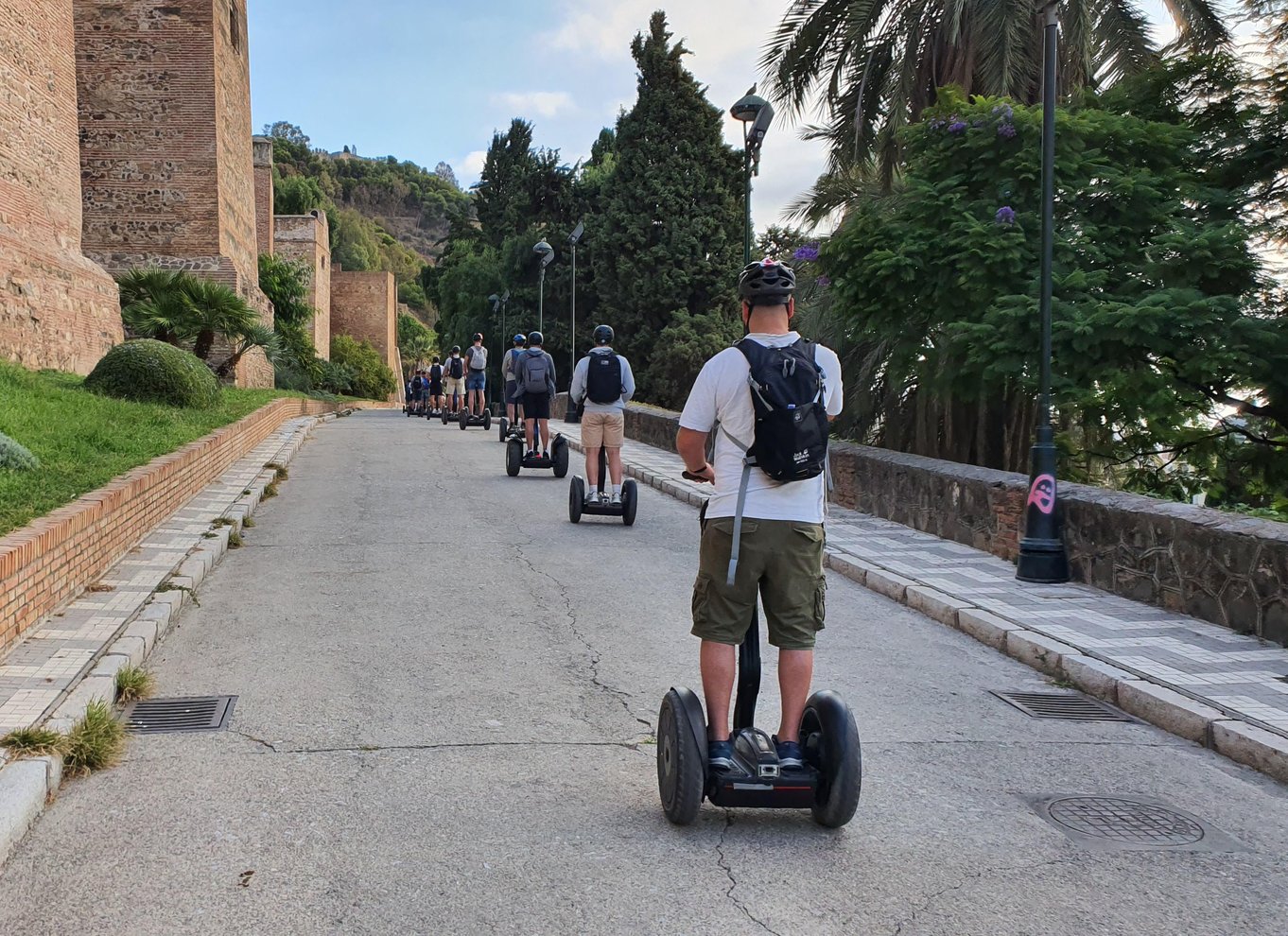 Malaga: Segway-tur til Gibralfaro-slottet, tyrefægterarenaen og havnen