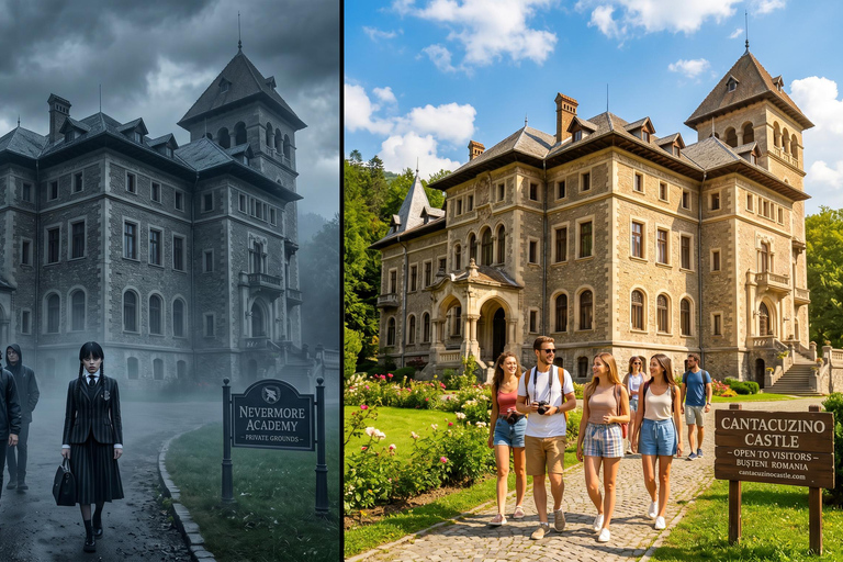 From Bucharest: Dracula's Castle, Peles Castle & Brasov Trip MINIVAN - Dracula's Castle, Peles Castle & Brasov Trip