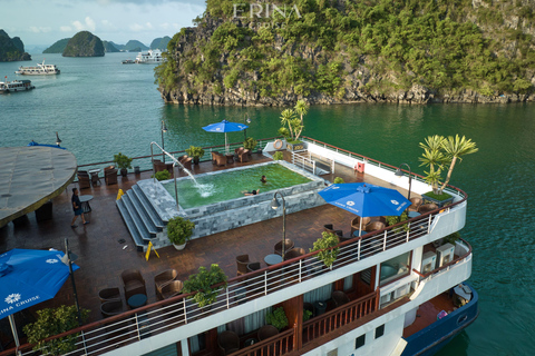 Vanuit Ninh Binh: Luxe Erina Lan Ha Bay Cruise 2-3 Dagen ReisErina 3 Dagen 2 Nacht