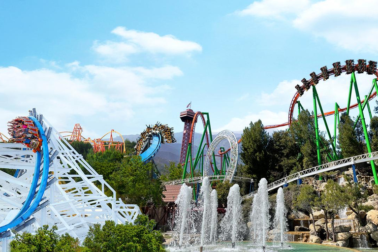 Los Angeles: Six Flags Magic Mountain Any-Day Entry Ticket Six Flags: Magic Mountain Good Any Day Ticket