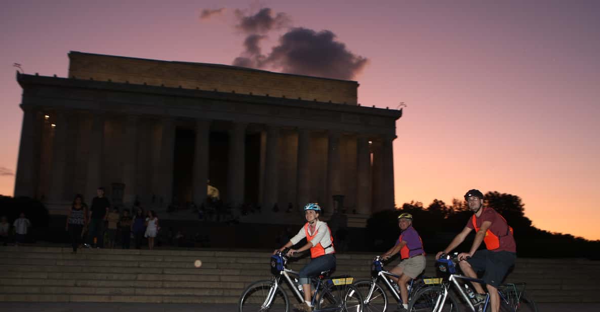 Washington DC Monuments by Night Bike Tour