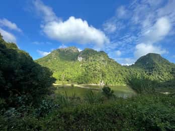 Full day hike - climbing in Jungle of Cat Ba National park