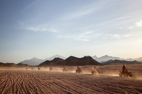 Hurghada: Woestijn Quad Bike kamelenrit met optionele GoPro1 uur privétour per quad zonder GoPro