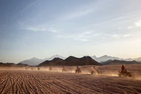 Hurghada: Desert Quad Bike Safari with Optional GoPro