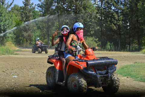 Side: Professional Quad & Buggy Safari with Family Options Solo Driver Quad Safari