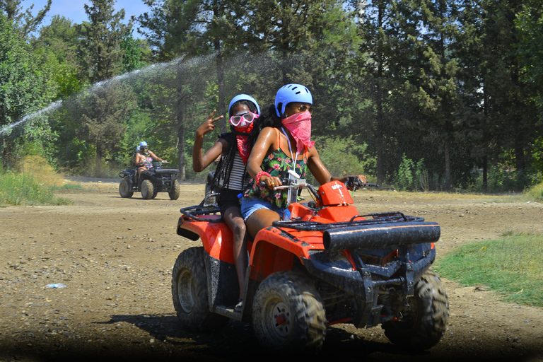 Side: Professional Quad & Buggy Safari with Family Options Solo Driver Quad Safari