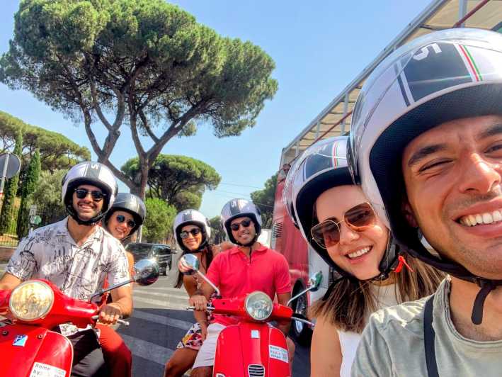 Rom: Vespa-tur med lokal guide