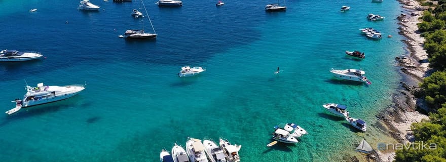 Šibenik : excursion en hors-bord sur la Riviera avec 3 îles