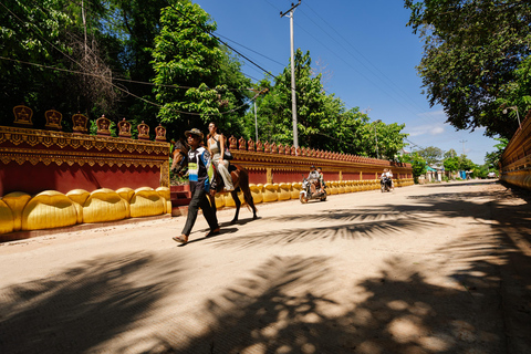 Siem Reap: Private Horseback & Horse-Drawn Carriage Rides (1 hour) Horseback Ride