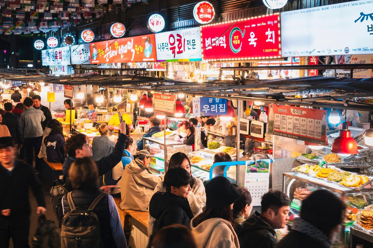 Einzigartiges authentisches Essensabenteuer auf dem Gwangjang-MarktSamll Gruppe Rundgang Foodtour