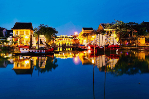 Tour di Hoi an con la barca di cocco e la città antica di Hoi an da Danang