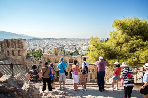 Athènes : visite touristique avec billet pour l’AcropoleVisite touristique privée d’1 demi-journée en anglais