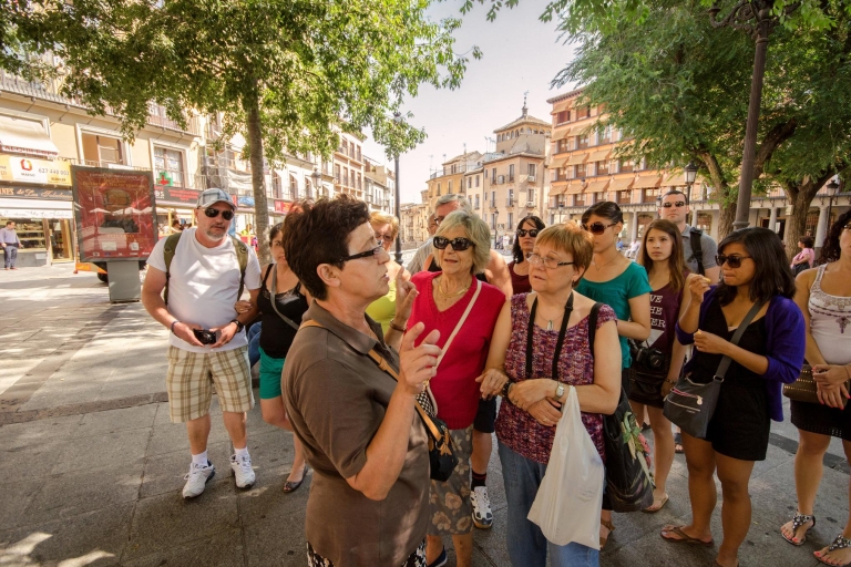 Toledo: Full-Day Visite guidée Bus de MadridVisite bilingue, anglais préféré