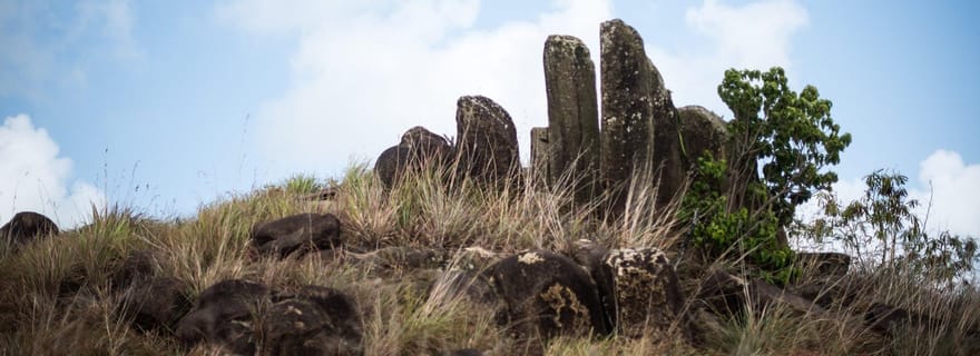 Stonehenge des Caraïbes - Randonnée sur la colline de Green Castle, Antigua.