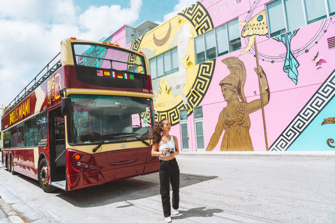 Miami: Hop-On/Hop-Off-Bustour Sightseeing-Tour mit dem Open-Top-Bus1-Tages-Ticket