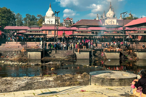 Hindu Temple (Pashupatinath) & Buddhist Stupa (Boudhanath) Group Language