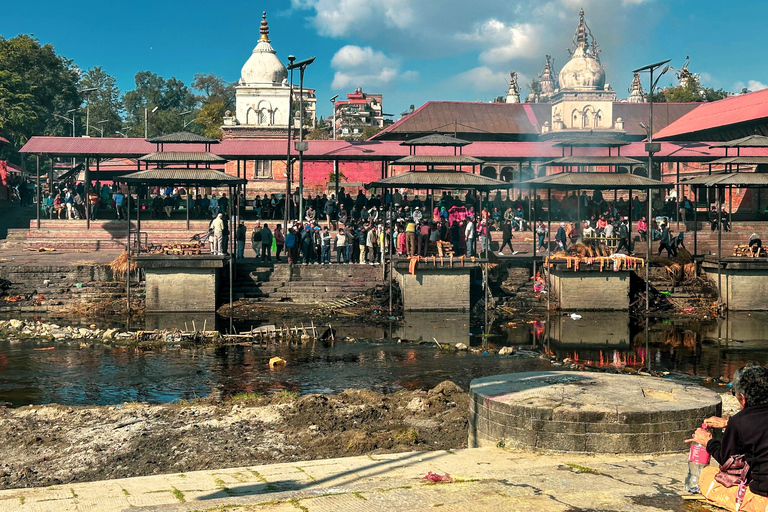 Hindu Temple (Pashupatinath) & Buddhist Stupa (Boudhanath) Group Language