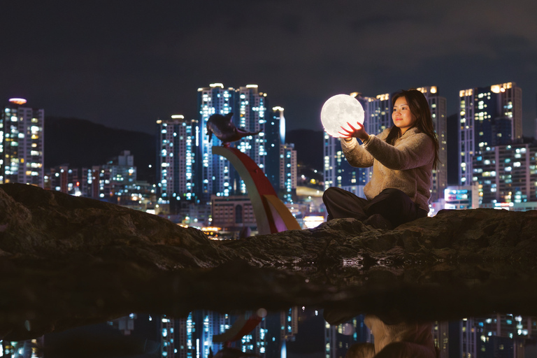 Busan: Visita nocturna con el mercado de Jagalchi y el Skywalk