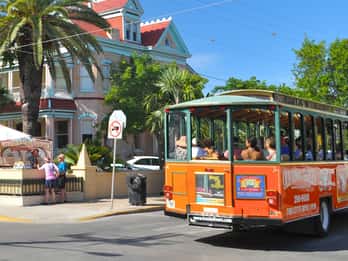 Key West: Hop-On-Hop-Off-Tour Altstadt mit Straßenbahn Key West: Hop-On-Hop-Off-Tour Altstadt mit Straßenbahn