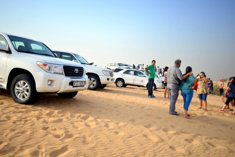 Dubaï : safari en VTT dans le désert avec dîner barbecue dans un camp bédouinSafari dans le désert de Dubaï