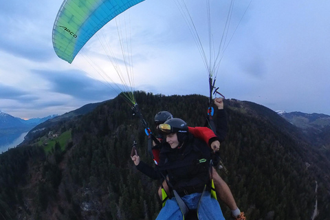 Grindelwald: Vôos duplos de parapente