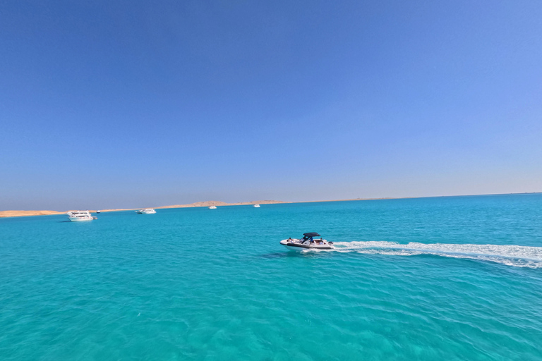 Hurghada : Excursion en bateau rapide à Turtle Bay avec plongée en apnée