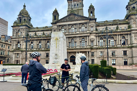 Glasgow: The Essential Glasgow Bike & E Bike Tour E Bike Option