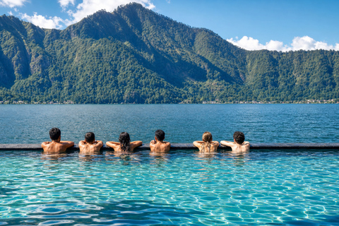 Bali: Mount Batur Shared Sunrise Jeep & Natural Hot Springs Sunrise Jeep Tour & Hot Spring with Round Transfers