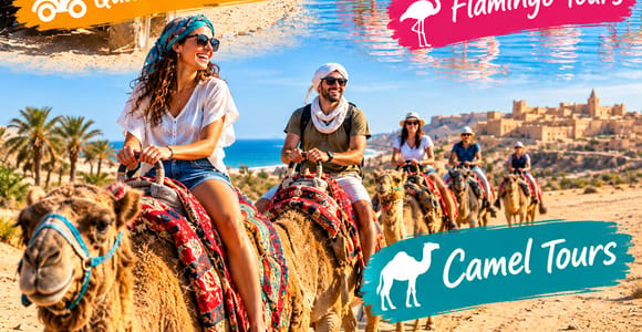 Sousse: Combo Quad Tour & Camel Riding 2 Adventures in 1