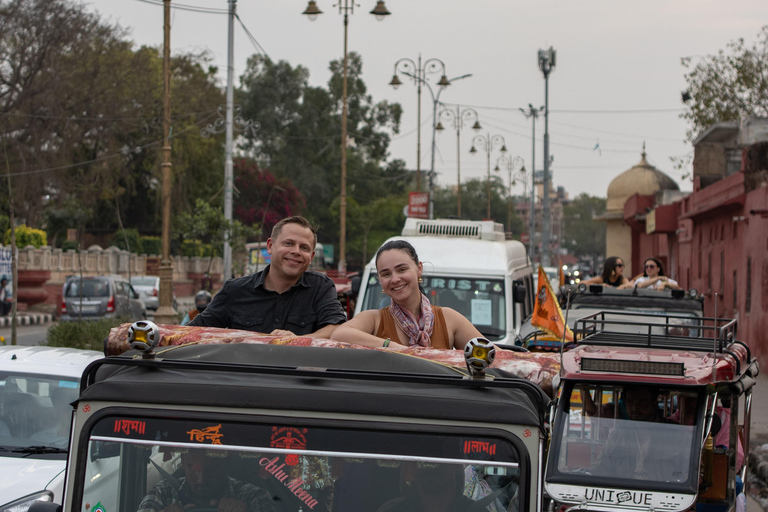 Jaipur: Speed Boat, Amber Walking Tour & Sunset with Pickup Speed Boat With Amber Walking Tour