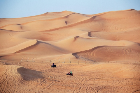Dubai: woestijnsafari in de ochtendWoestijnsafari in de ochtend in Dubai