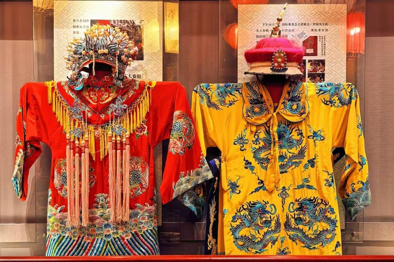 Beijing Teahouse: Live Show with Traditional Arts & Tea 3th-5th Row Seat ( including tea & 3 classic Chinese snacks)