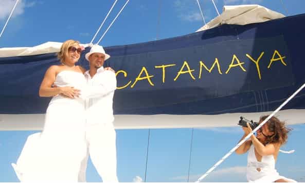 4hour luxury catamaran cruise from puerto aventuras